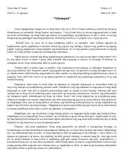 talumpati ng barangay kagawad|Talumpati ( Kandidato para sa Punong .